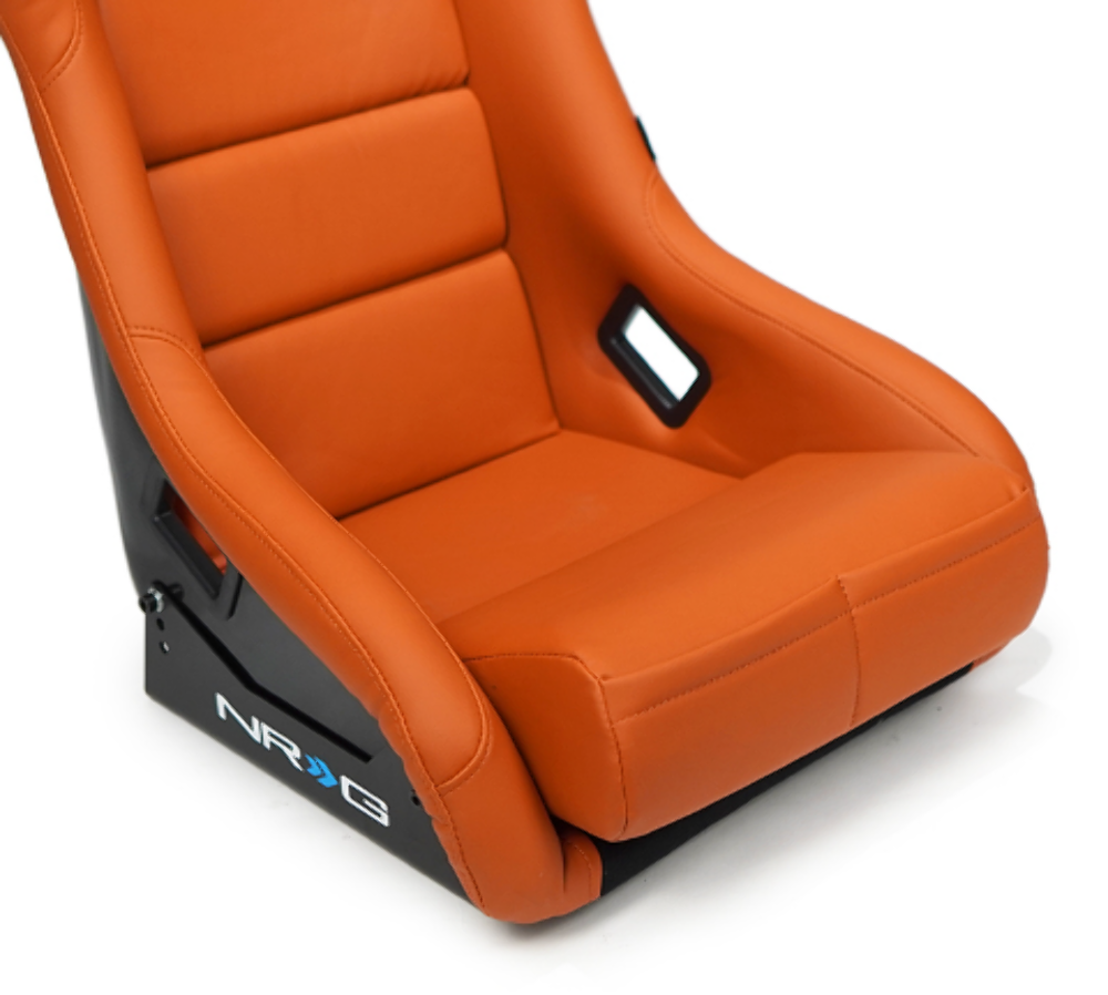 FRP Bucket Seat Brown Vinyl Material (Large)