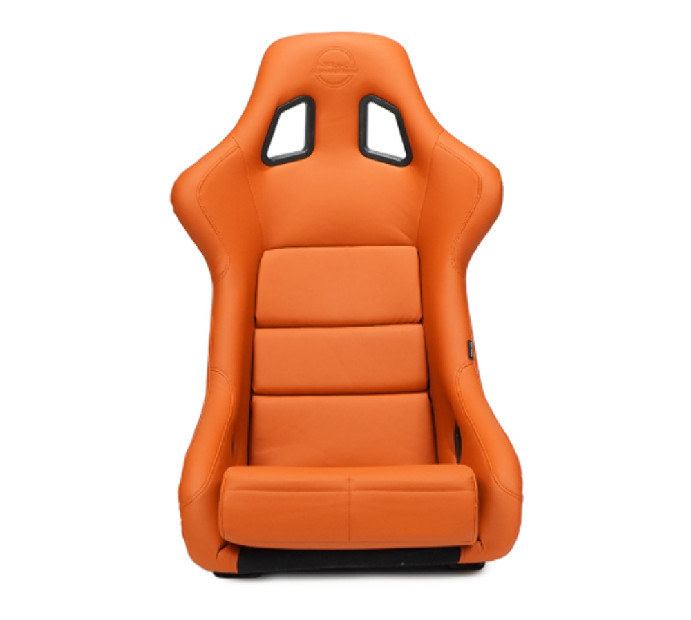FRP Bucket Seat Brown Vinyl Material (Large)