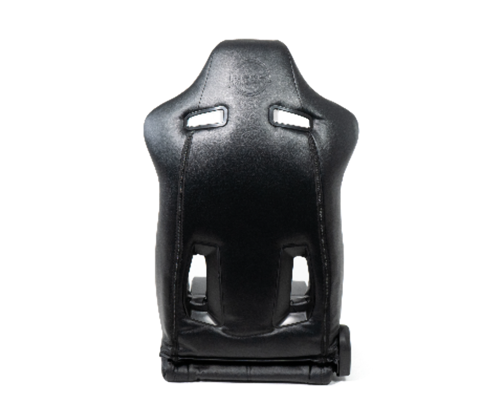 "The Arrow" NRG Sports Vinyl Seat Black w/ Black Stitch plus Pressed NRG logo