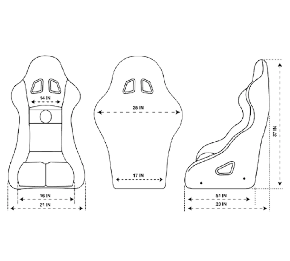 NRG FIA Competition OFF ROAD seat with Competition Fabric, FIA homologated, Free Water Resistance