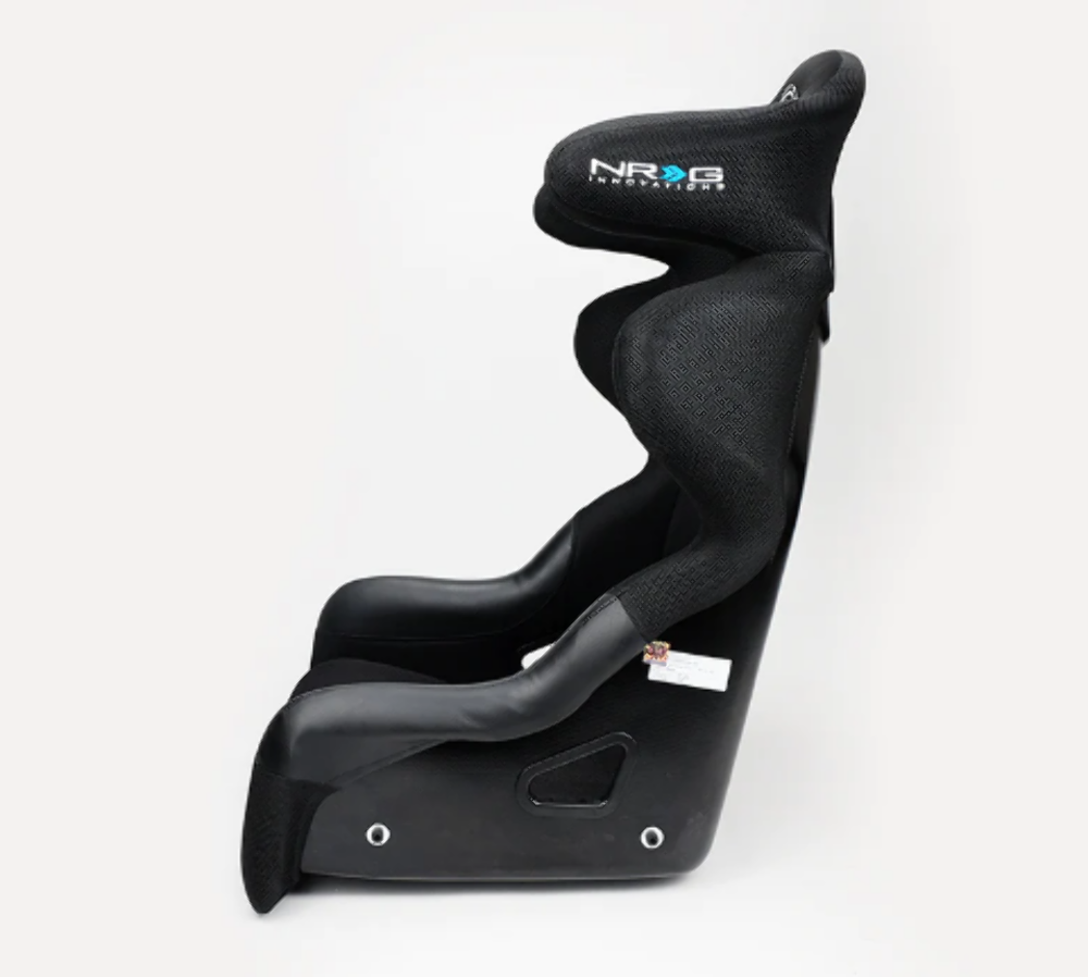 NRG FIA Competition Seat with Competition Fabric, FIA homologated, Head Containment, Medium Fit