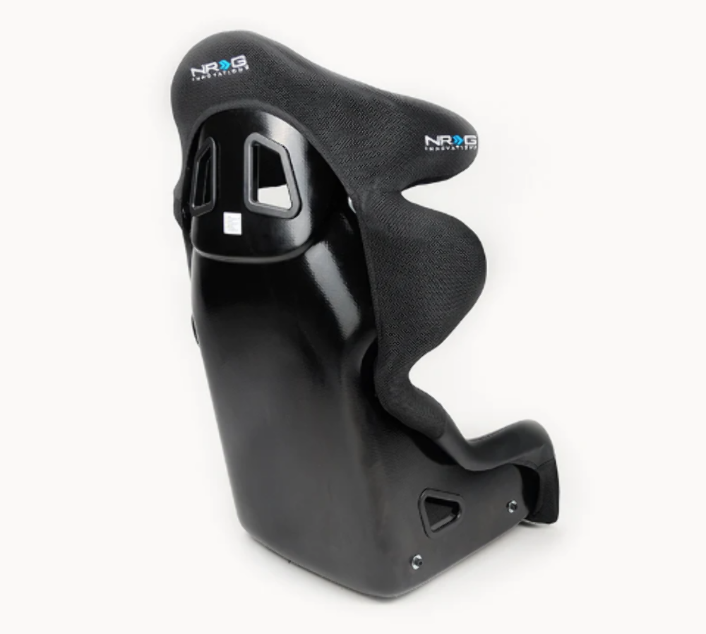 NRG FIA Competition Seat with Competition Fabric, FIA homologated, Head Containment, Medium Fit