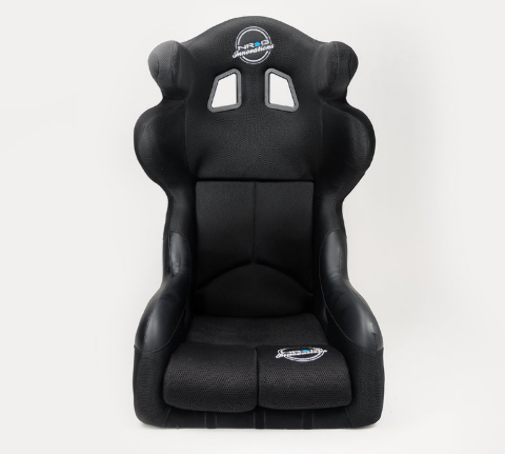NRG FIA Competition Seat with Competition Fabric, FIA homologated, Head Containment, Medium Fit