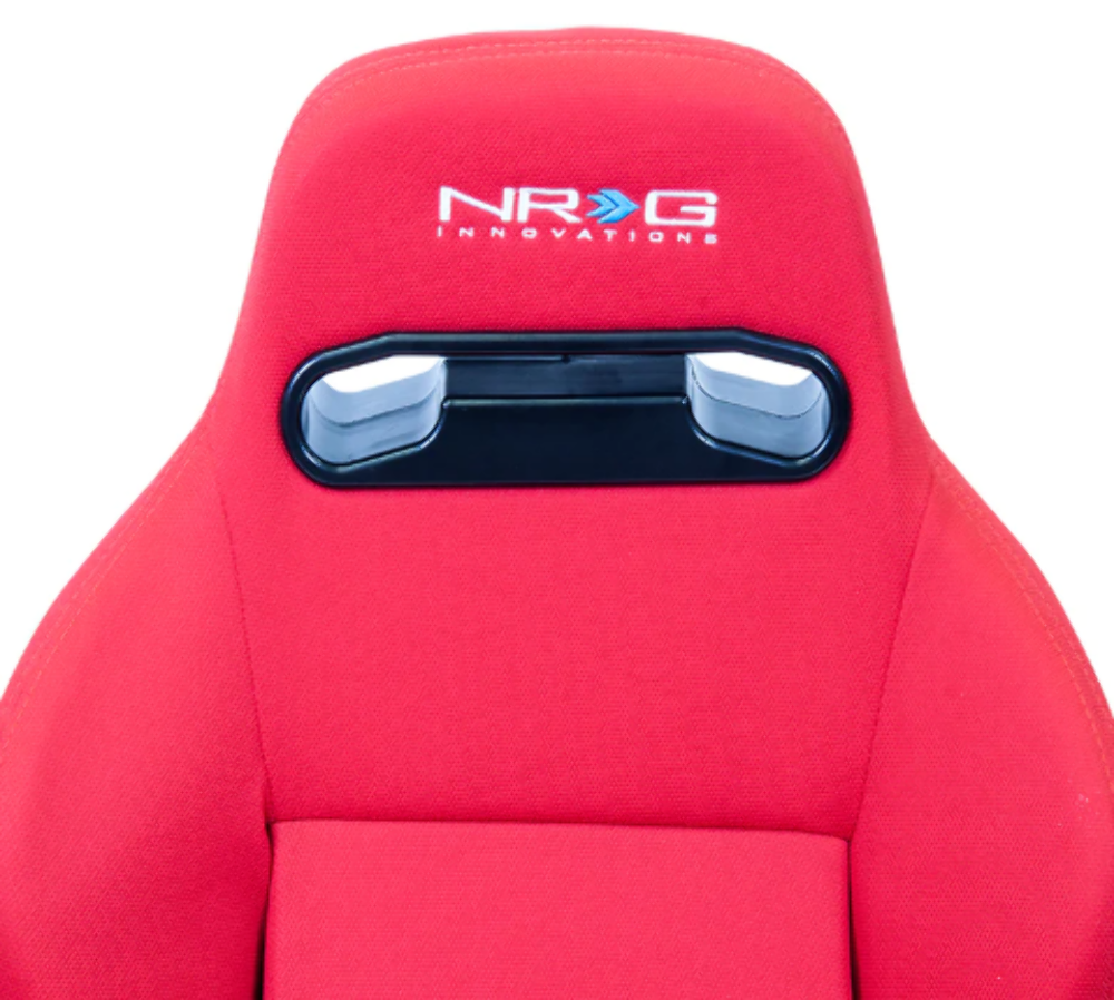 Type-R Cloth Sport Seat Red w/ Red Stitch w/ logo