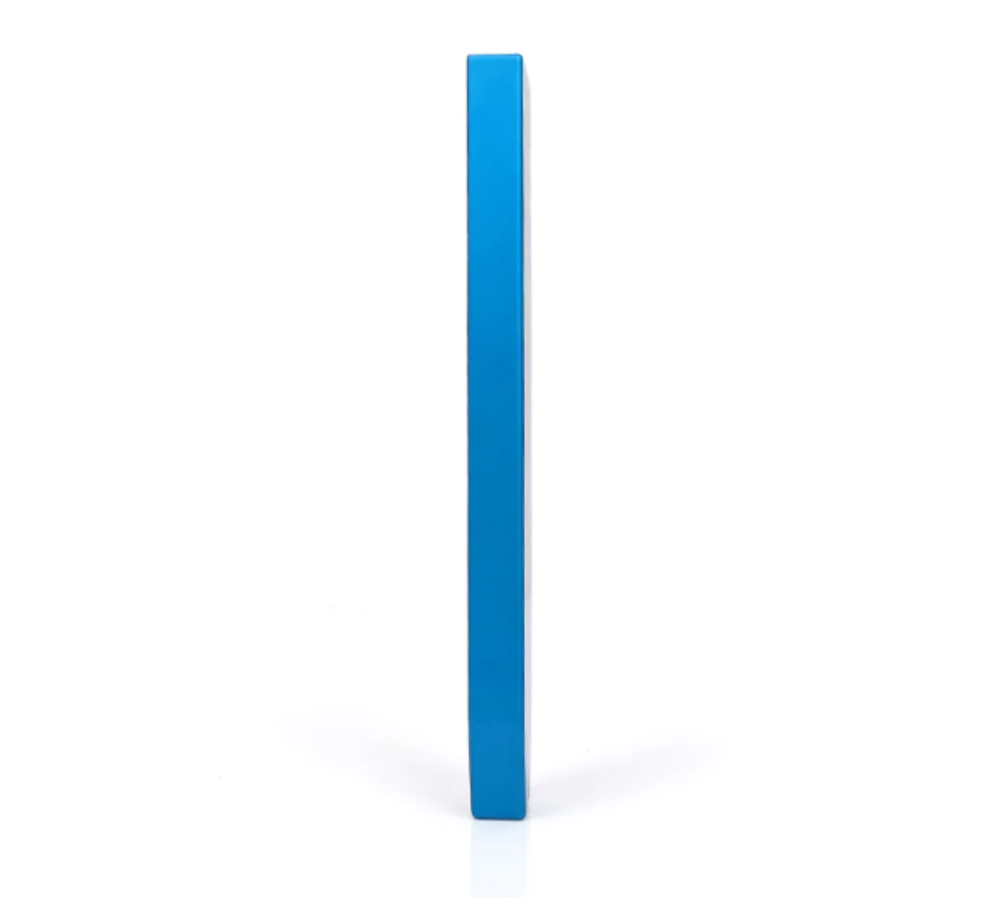 B.A.J Tall shift knob "blank" Blue M12x1.25
