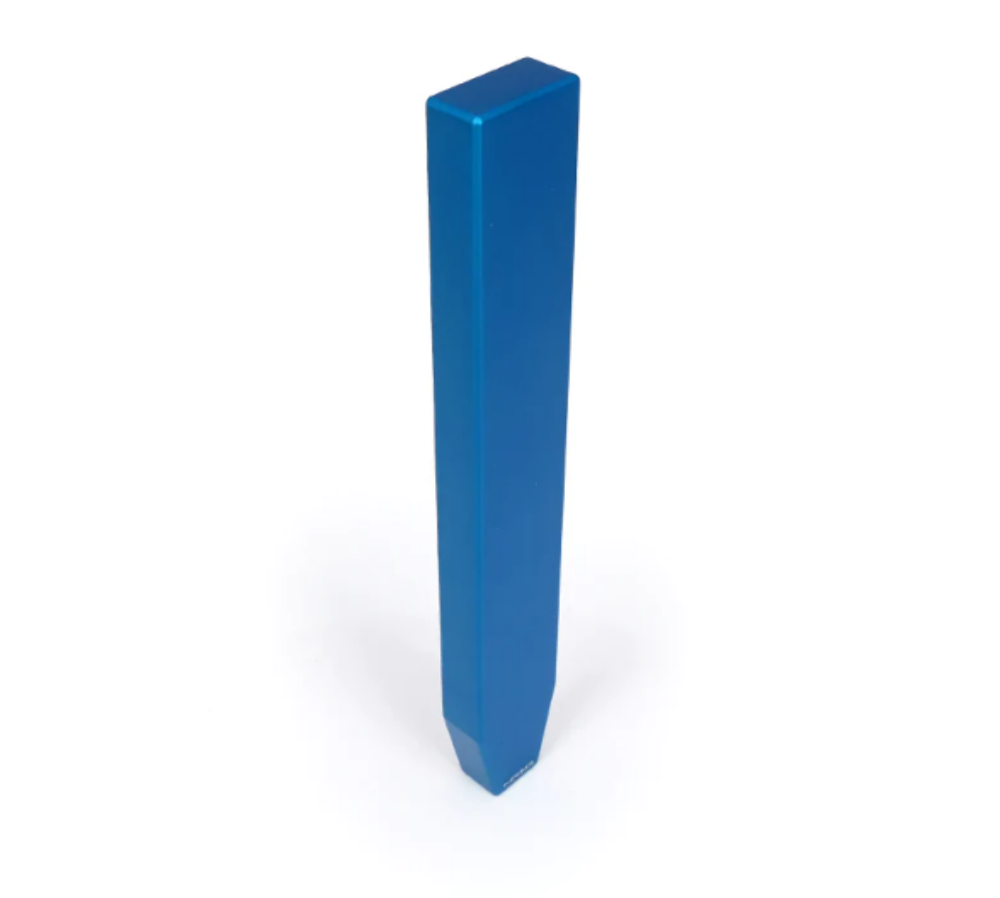 B.A.J Tall shift knob "blank" Blue M12x1.25