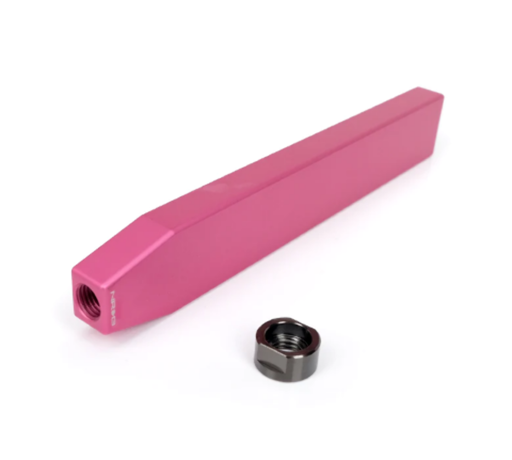 B.A.J Tall shift knob "blank" Pink M10x1.25