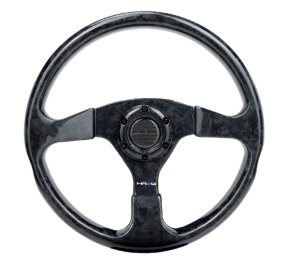 FORGED CARBON FIBER STEERING WHEEL 350mm