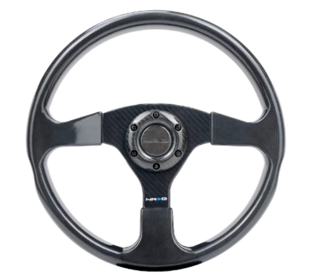 FORGED CARBON FIBER STEERING WHEEL 350mm