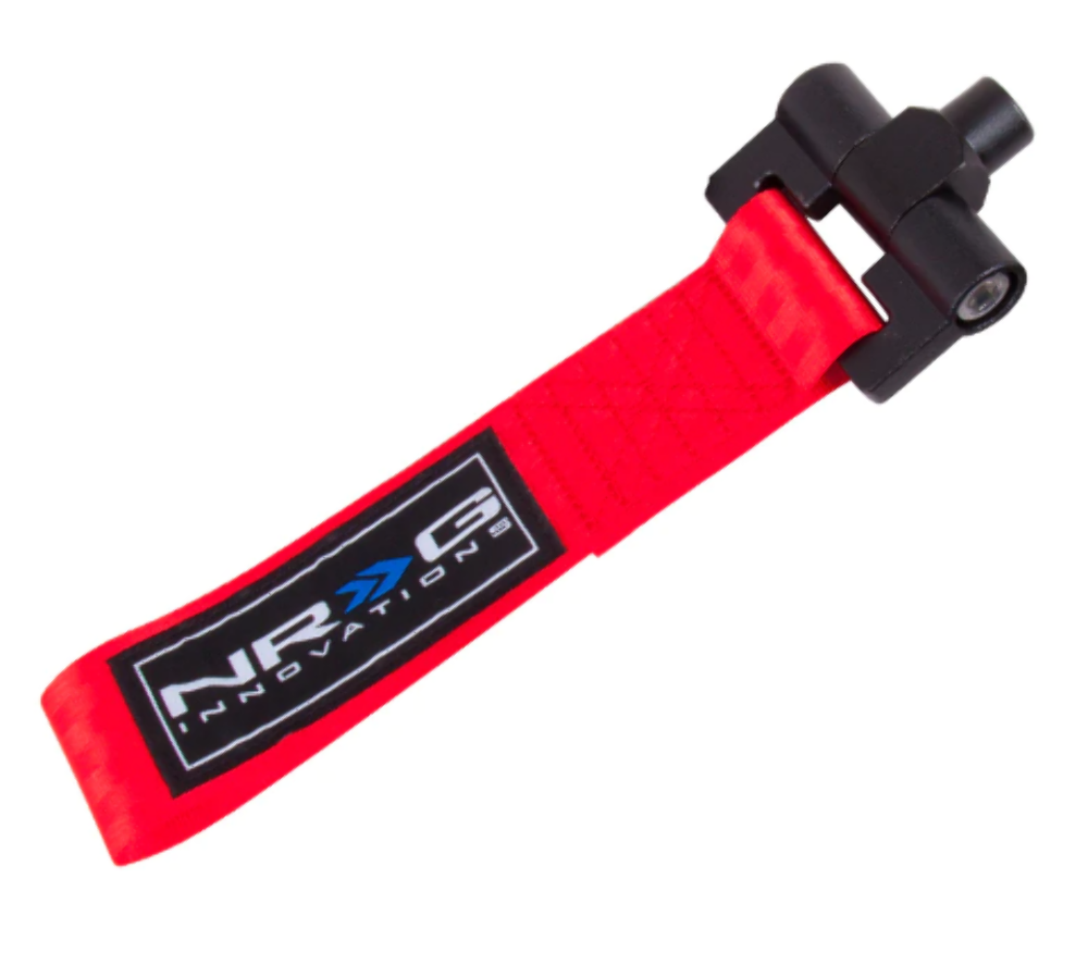 Black - Bolt in tow strap - 5,000 Lbs Limit - Scion TC 05-08, 2014+ / XB 03-07