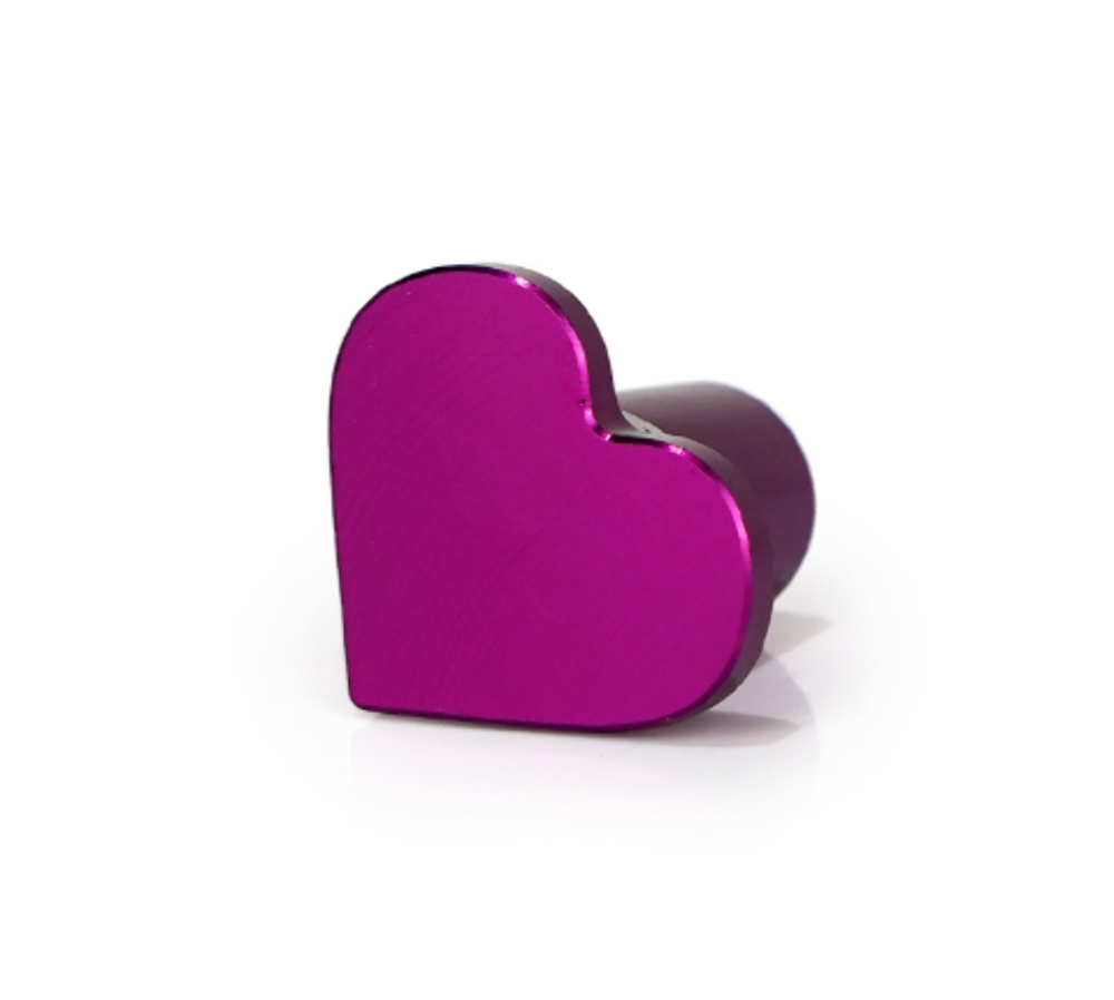 Drift Button- Heart Shape Lexus Purple
