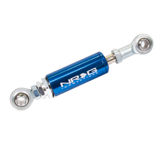 Engine Damper - B Series - Blue Damper w/ Silver Brackets