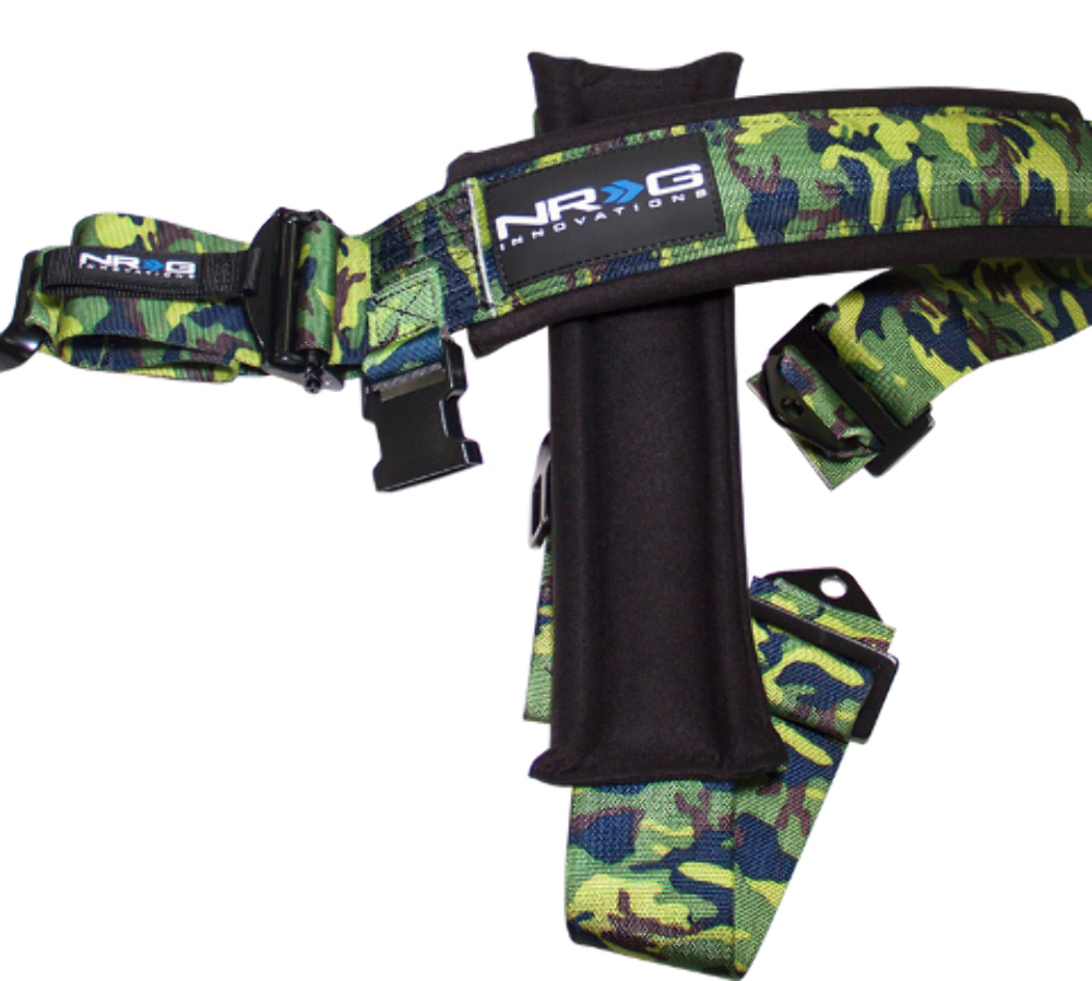 SFI 16.1 5pt 3 inch Seat Belt Harness / Latch Link - Camo