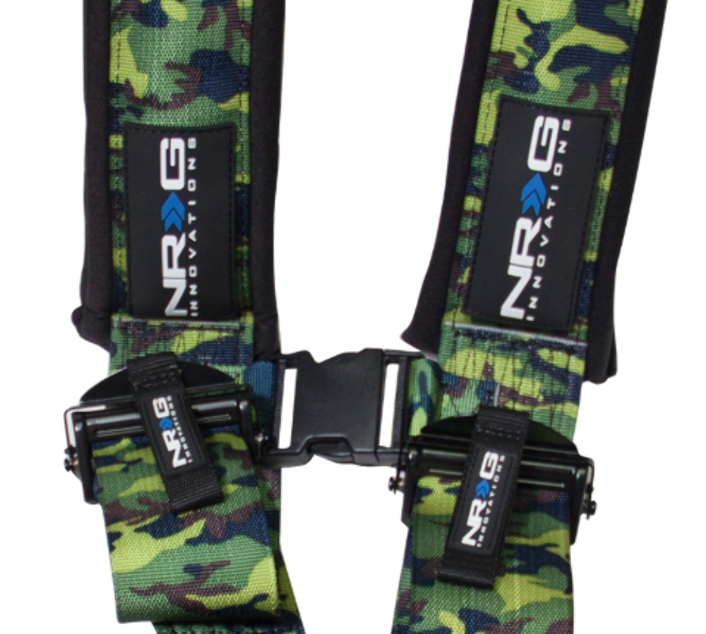 SFI 16.1 5pt 3 inch Seat Belt Harness / Latch Link - Camo