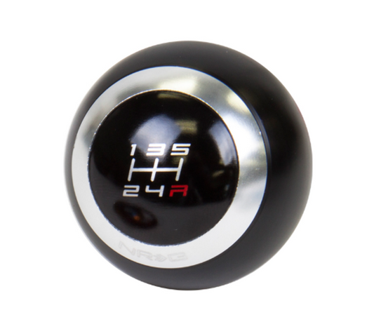 Black Shift Knob - 4 interchangeable rings